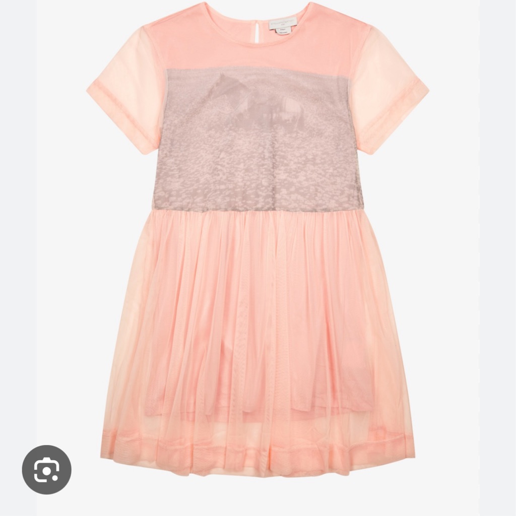 Stella Mccartney Pink Kids Dress Brand New With Tags Size 6